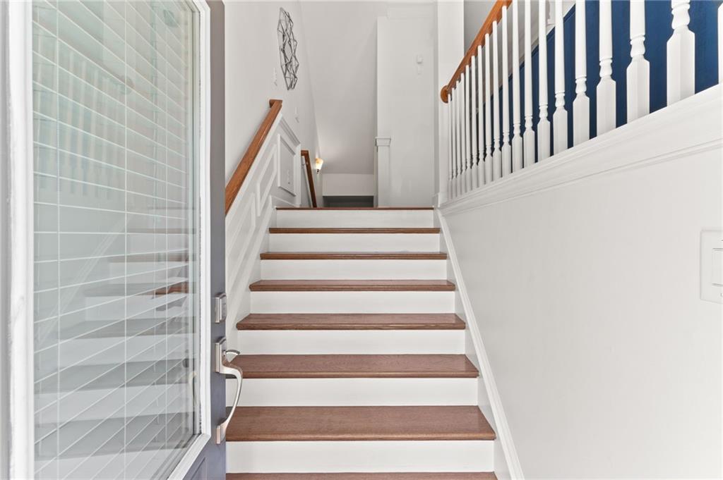 2086 Cobblestone Circle Northeast Atlanta, GA 30319 - Photo 7 of 34 a view of staircase with white walls
