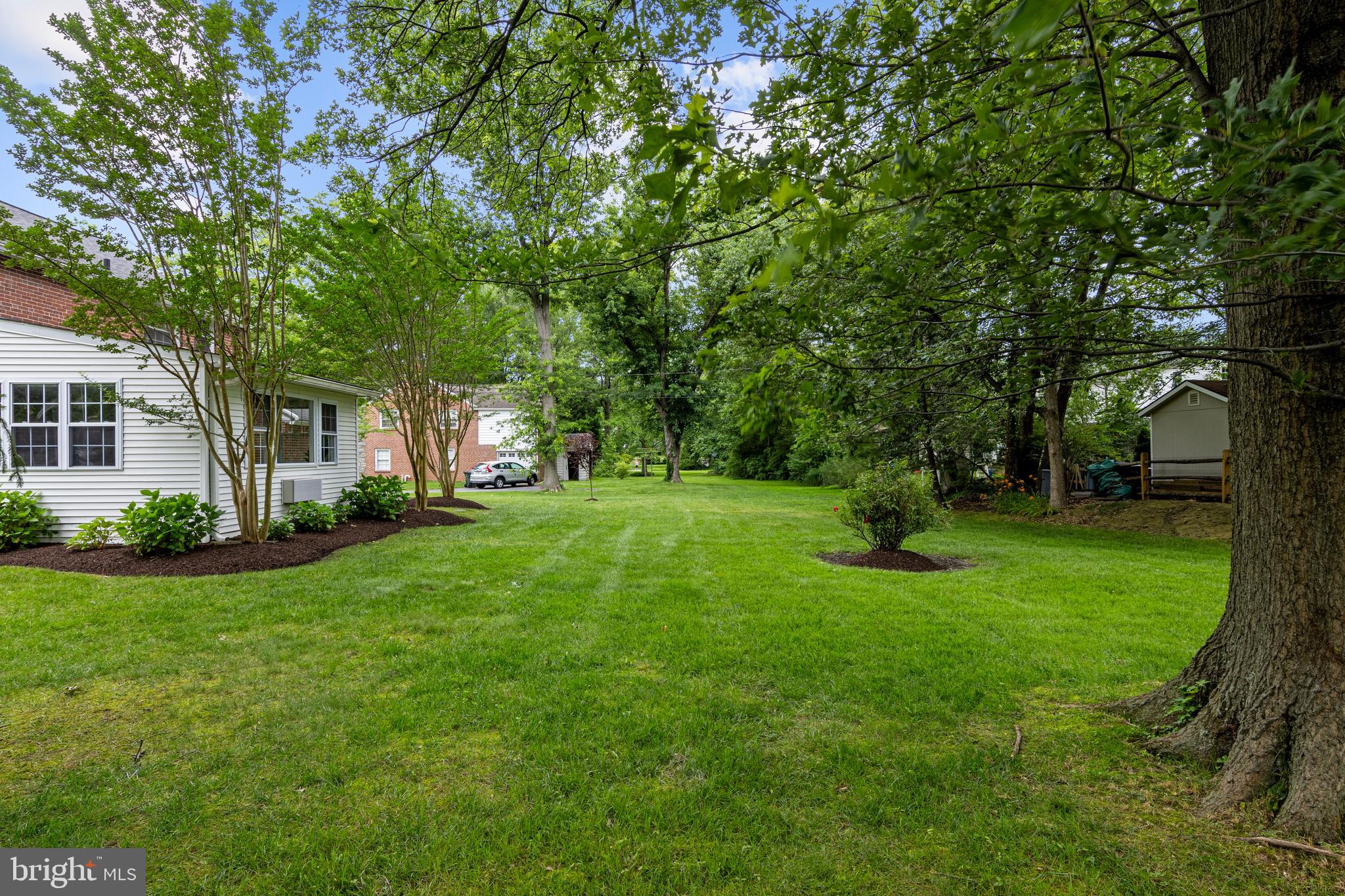 404 Hawthorne Road Wallingford, PA 19086 - Photo 29 of 30 a view of a house with backyard and a tree