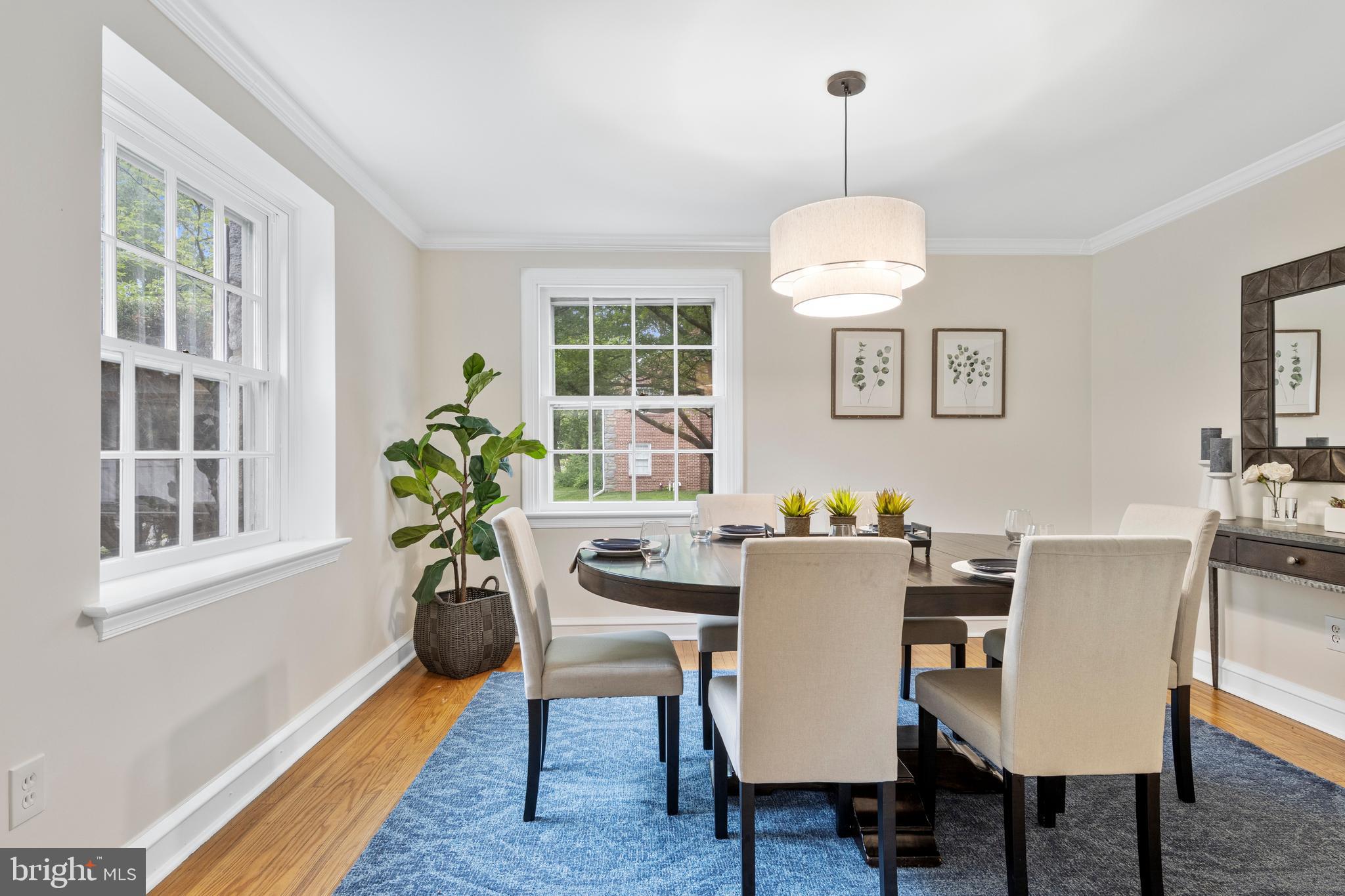 404 Hawthorne Road Wallingford, PA 19086 - Photo 8 of 30 a dining room with furniture and window