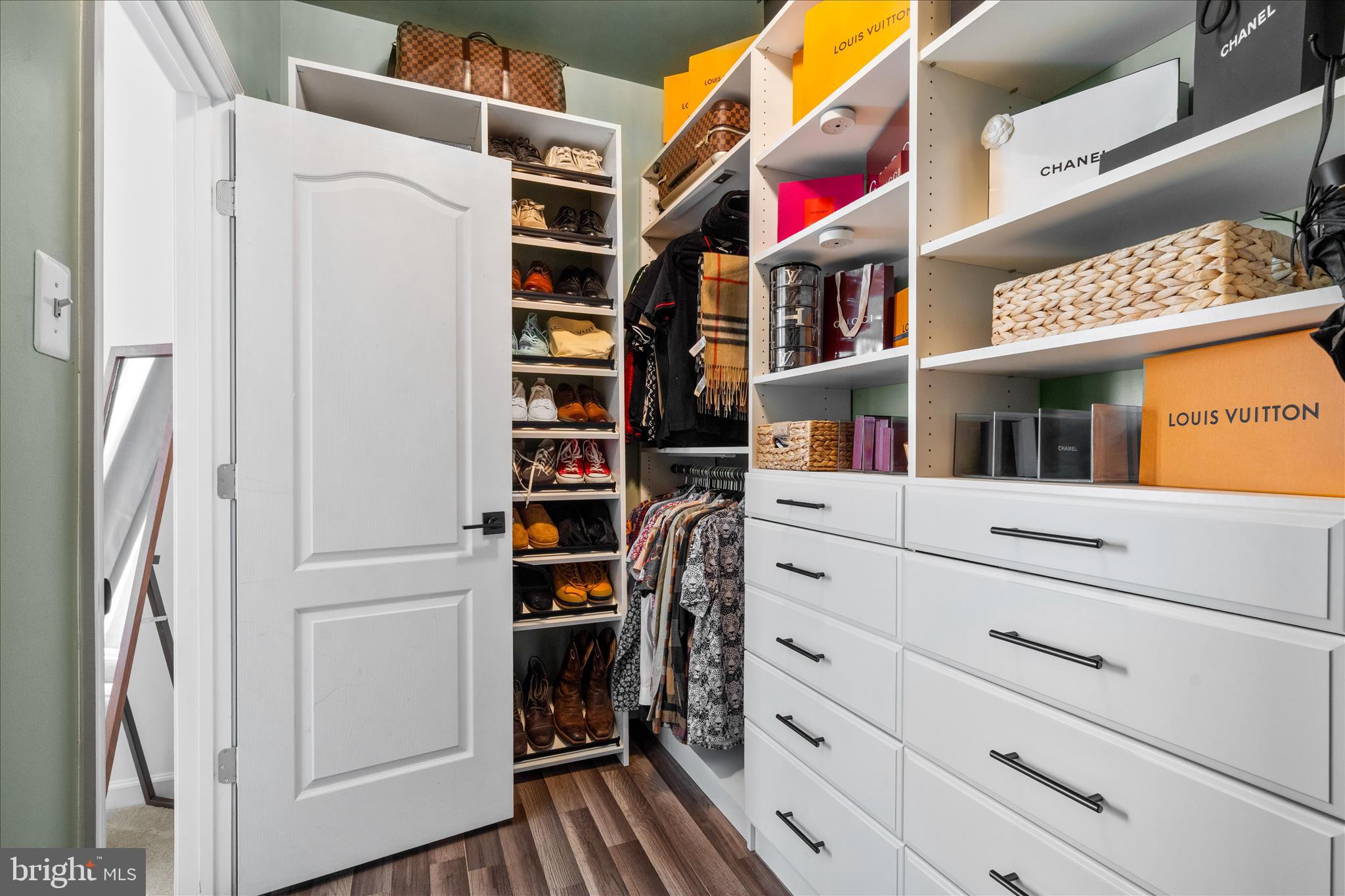 2723 Osprey Way North Frederick, MD 21701 - Photo 17 of 30 Walk-in Primary Closet with Custom Built Shelving