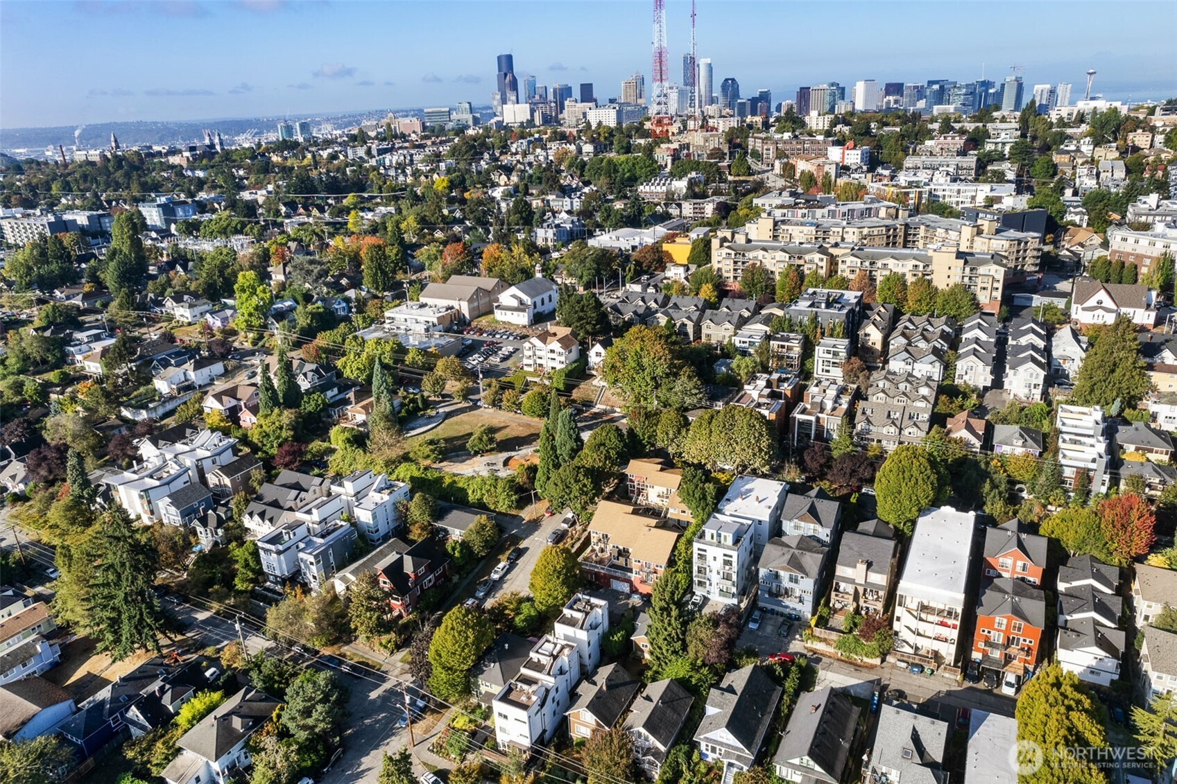 2400 East Howell Street, Unit G Seattle, WA 98122 - Photo 5 of 31 an aerial view of multiple house