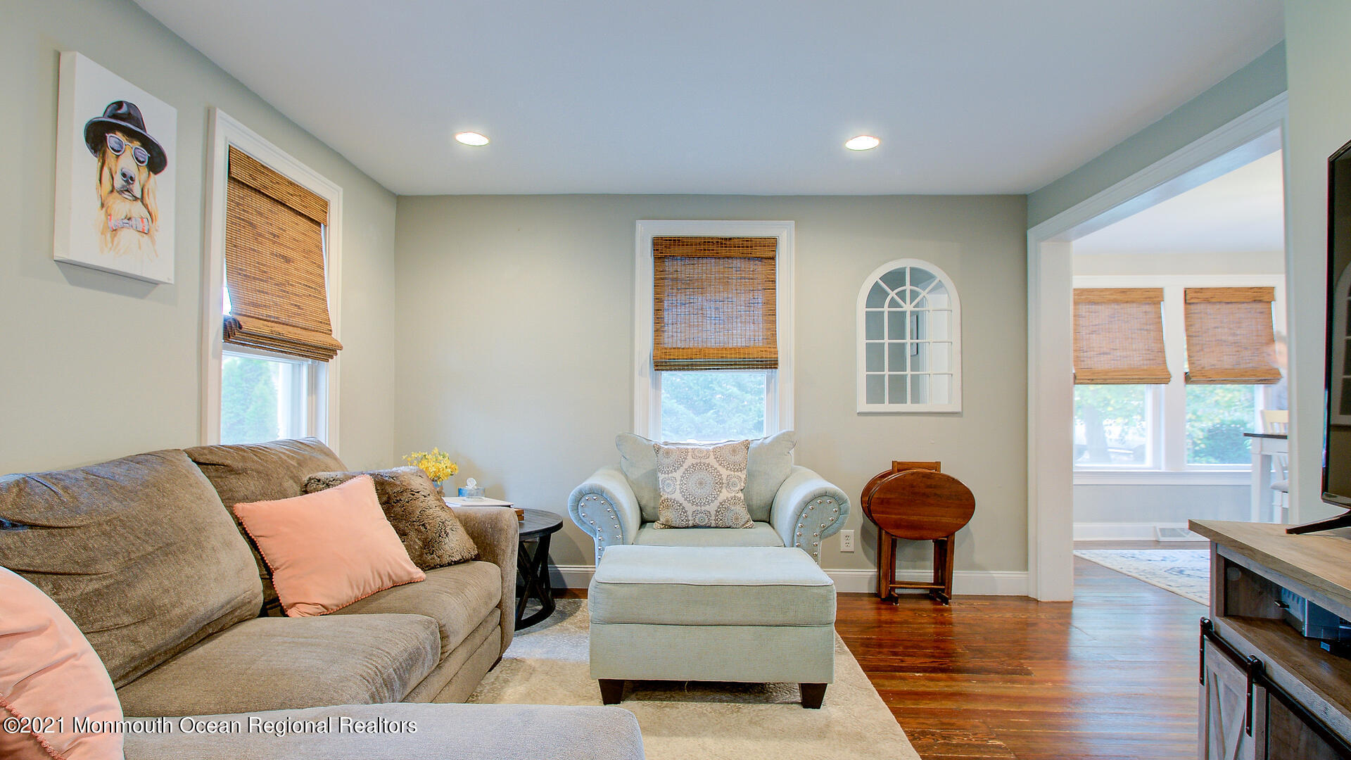 10 Cherry Tree Farm Road Middletown, NJ 07748 - Photo 13 of 43 a living room with furniture and a large window