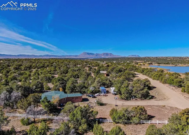 a view of a city with an ocean