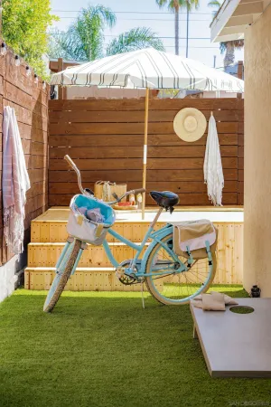a view of a swimming pool