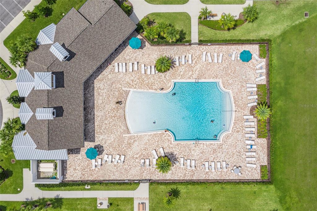 2680 Mead Avenue St. Cloud, FL 34771 - Photo 32 of 35 an aerial view of a house with a yard