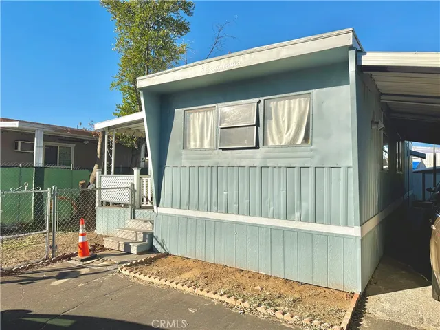 a view of front door of house