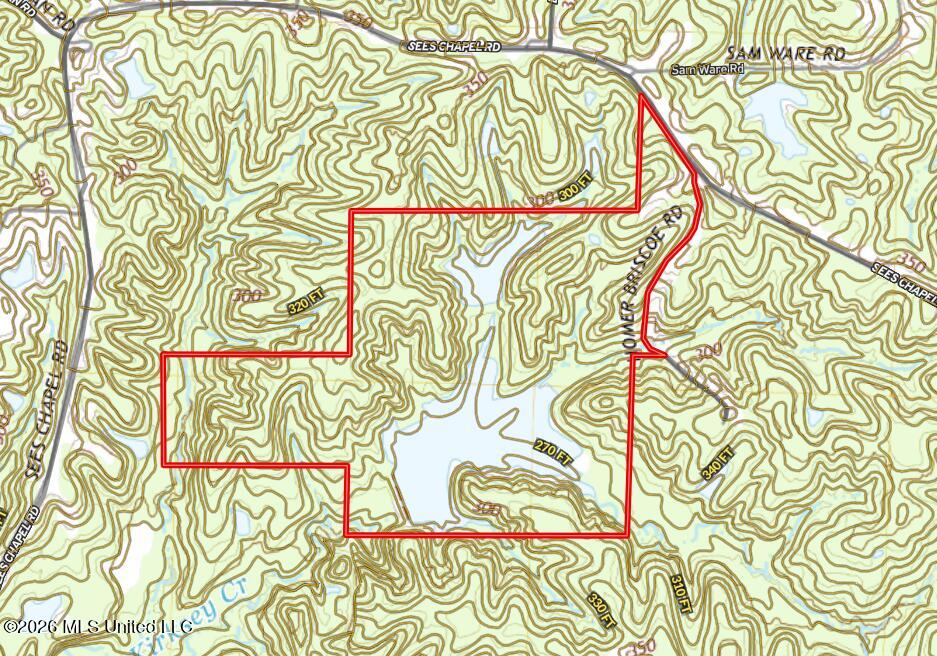 2776 Sees Chapel Road Sarah, MS 38665 - Photo 102 of 124 topo