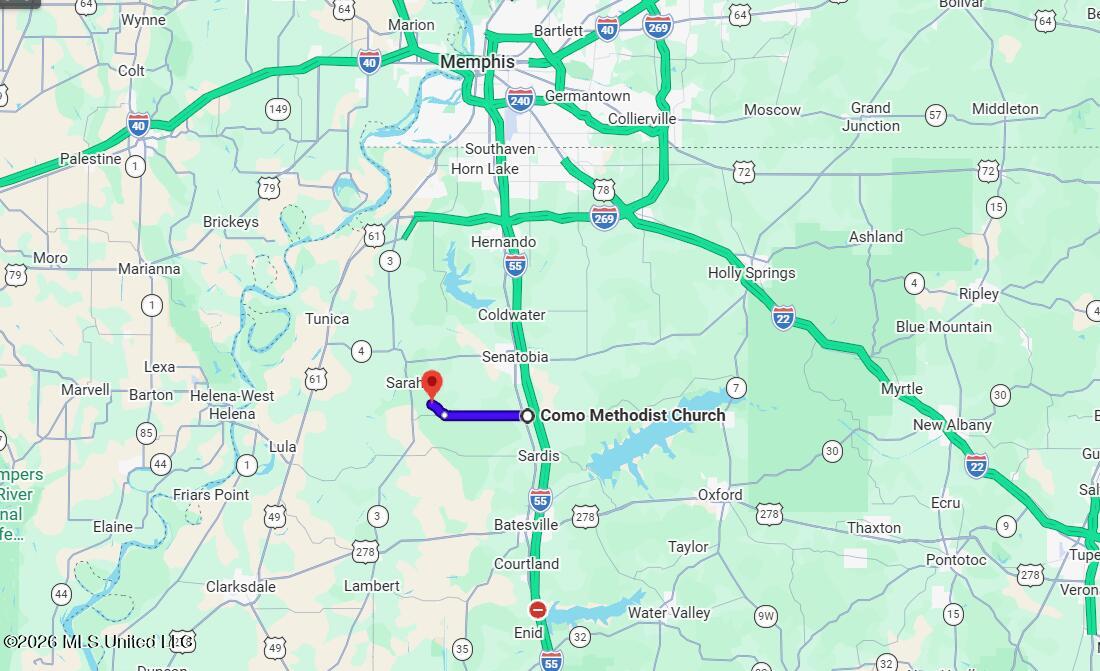 2776 Sees Chapel Road Sarah, MS 38665 - Photo 99 of 124 directional