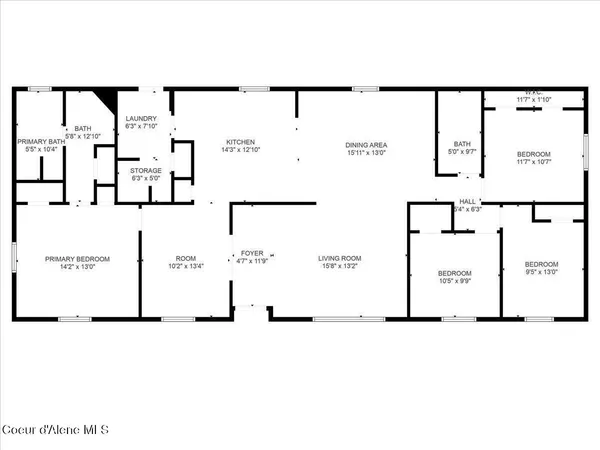 $159,900 | 10600 North Benoit Street, Hayden, ID 83835