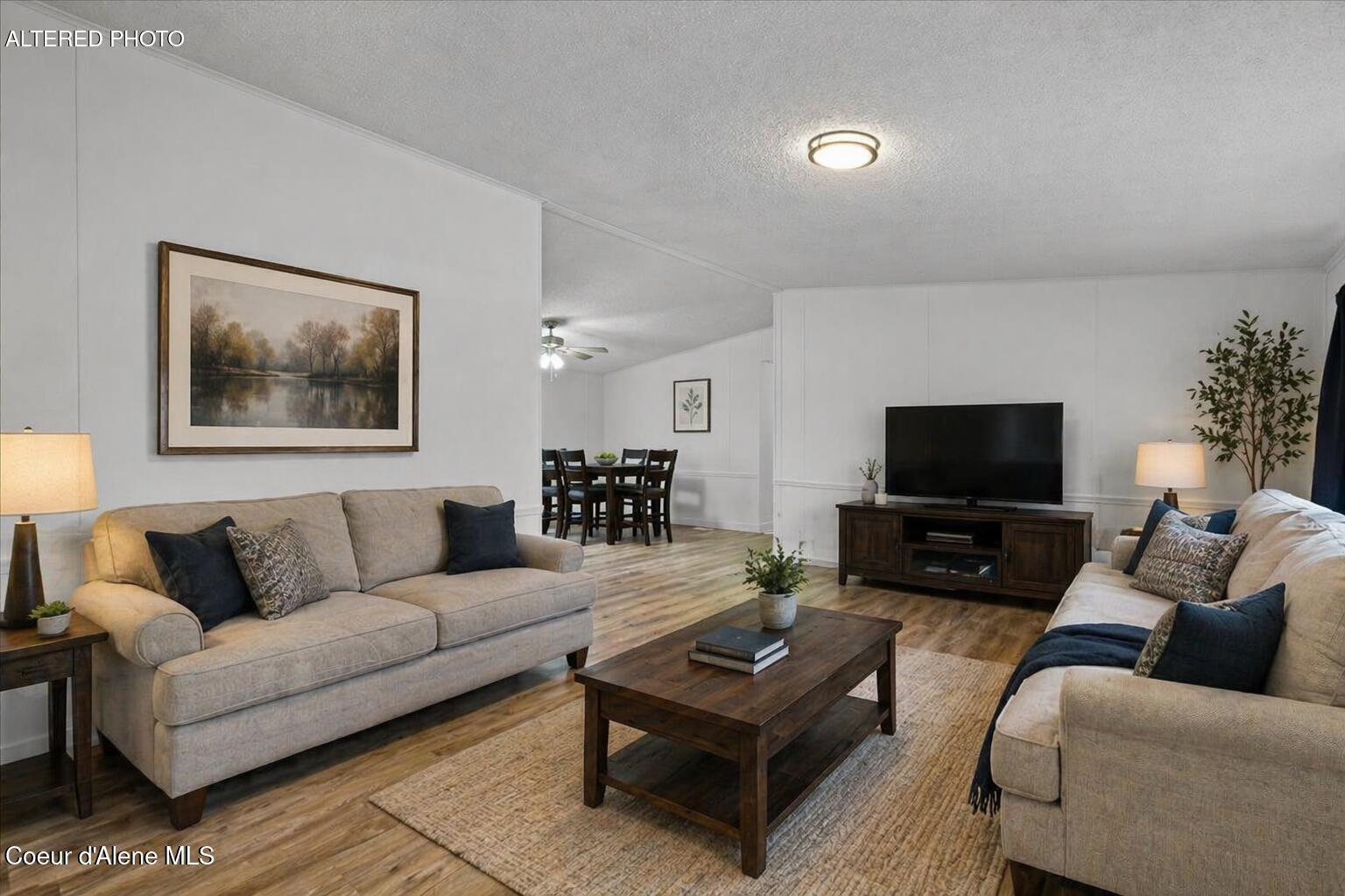 10600 North Benoit Street Hayden, ID 83835 - Photo 6 of 42 05-Virtually Staged Entry & Living Room