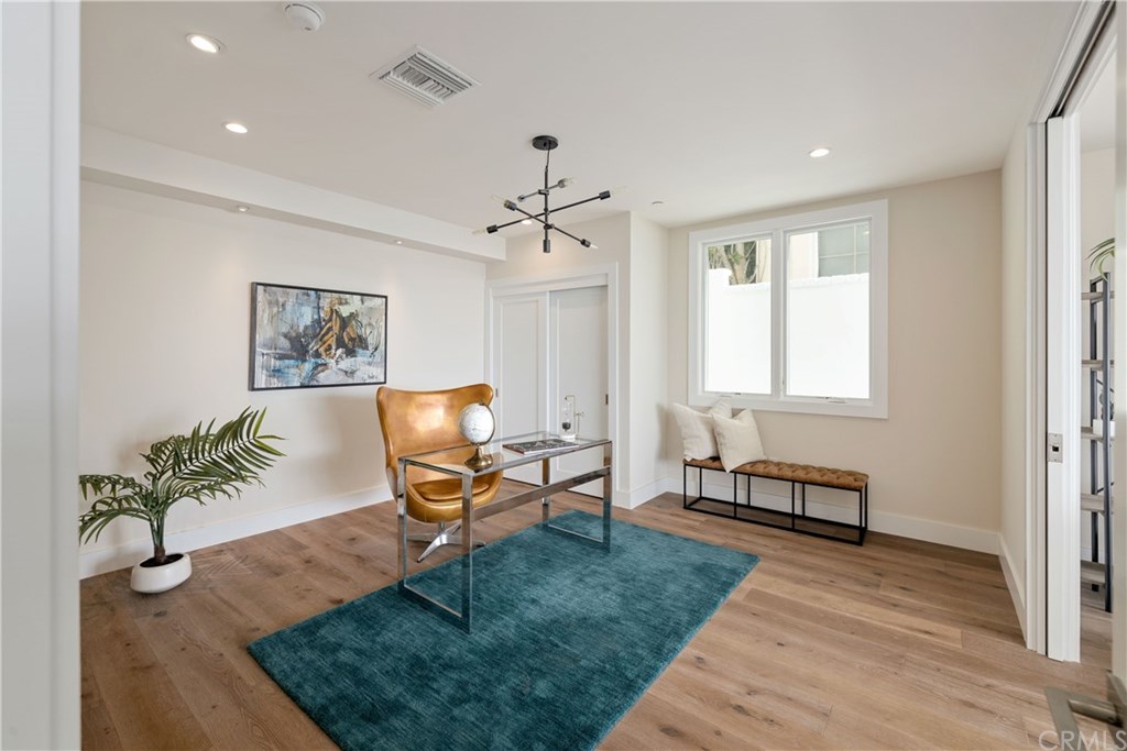 3808 The Strand Manhattan Beach, CA 90266 - Photo 36 of 67 Ocean View Bedroom on lower level, great for home office, or private gym.
