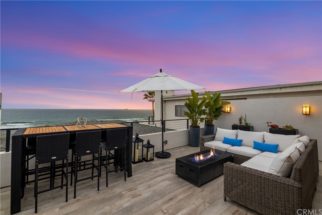 3808 The Strand Manhattan Beach, CA 90266 - Photo 46 of 67 Private entertaining deck off upper level. Tucked back off the strand