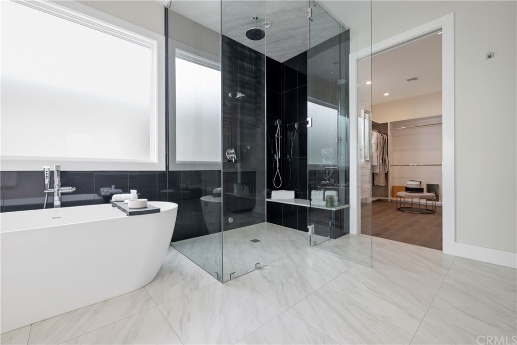 3808 The Strand Manhattan Beach, CA 90266 - Photo 54 of 67 Spa-like Master bathroom with steam shower