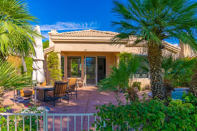 a view of a lake with a big yard