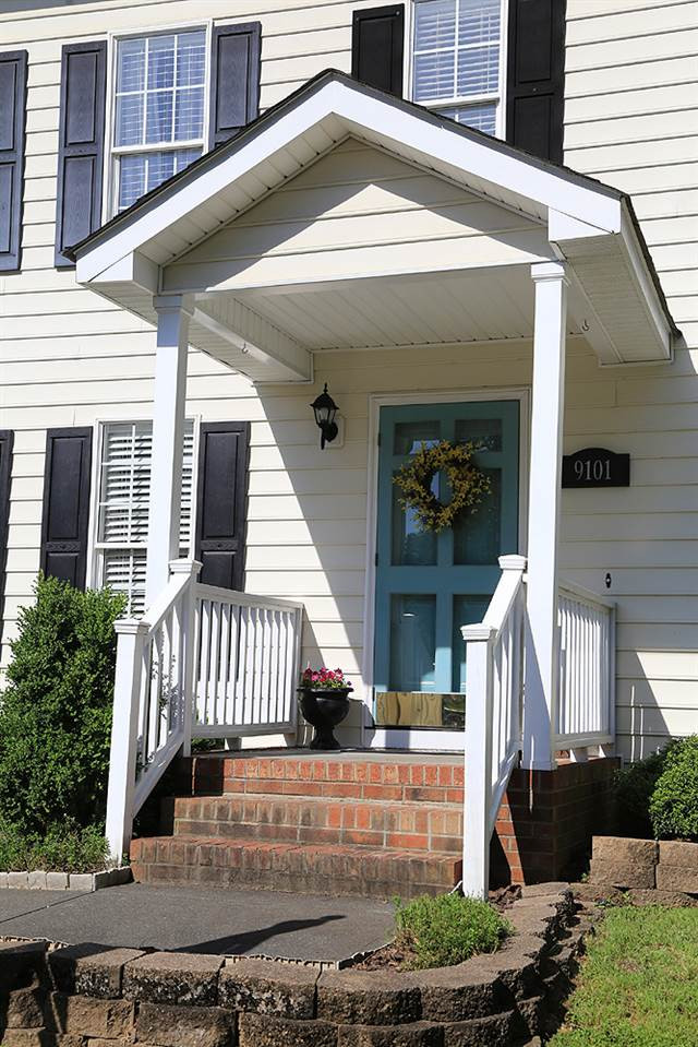 9101 Castleton Lane Raleigh, NC 27615 - Photo 3 of 25 COVERED FRONT PORCH
