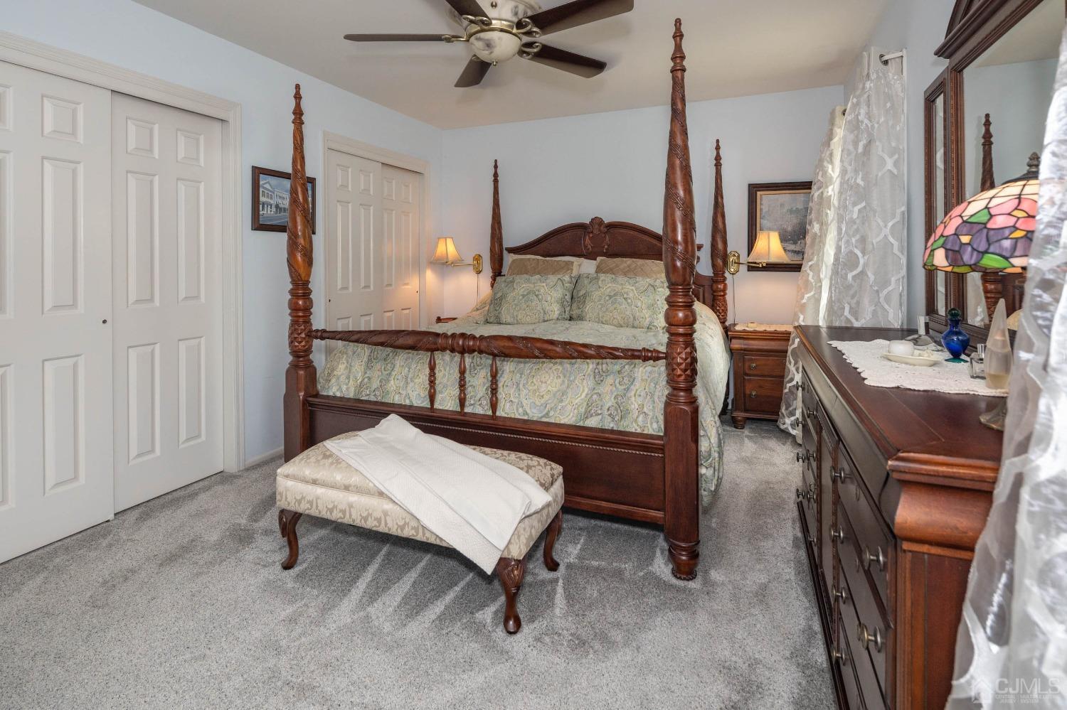 4 Overview Court Edison, NJ 08817 - Photo 25 of 44 a bedroom with a bed a desk and chair