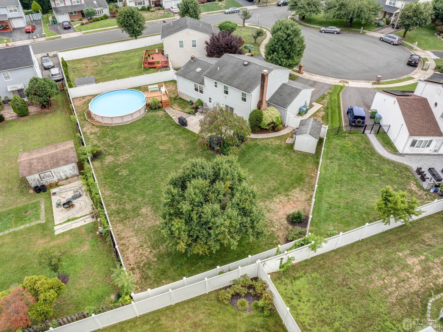 4 Overview Court Edison, NJ 08817 - Photo 43 of 44 an aerial view of residential house with outdoor space