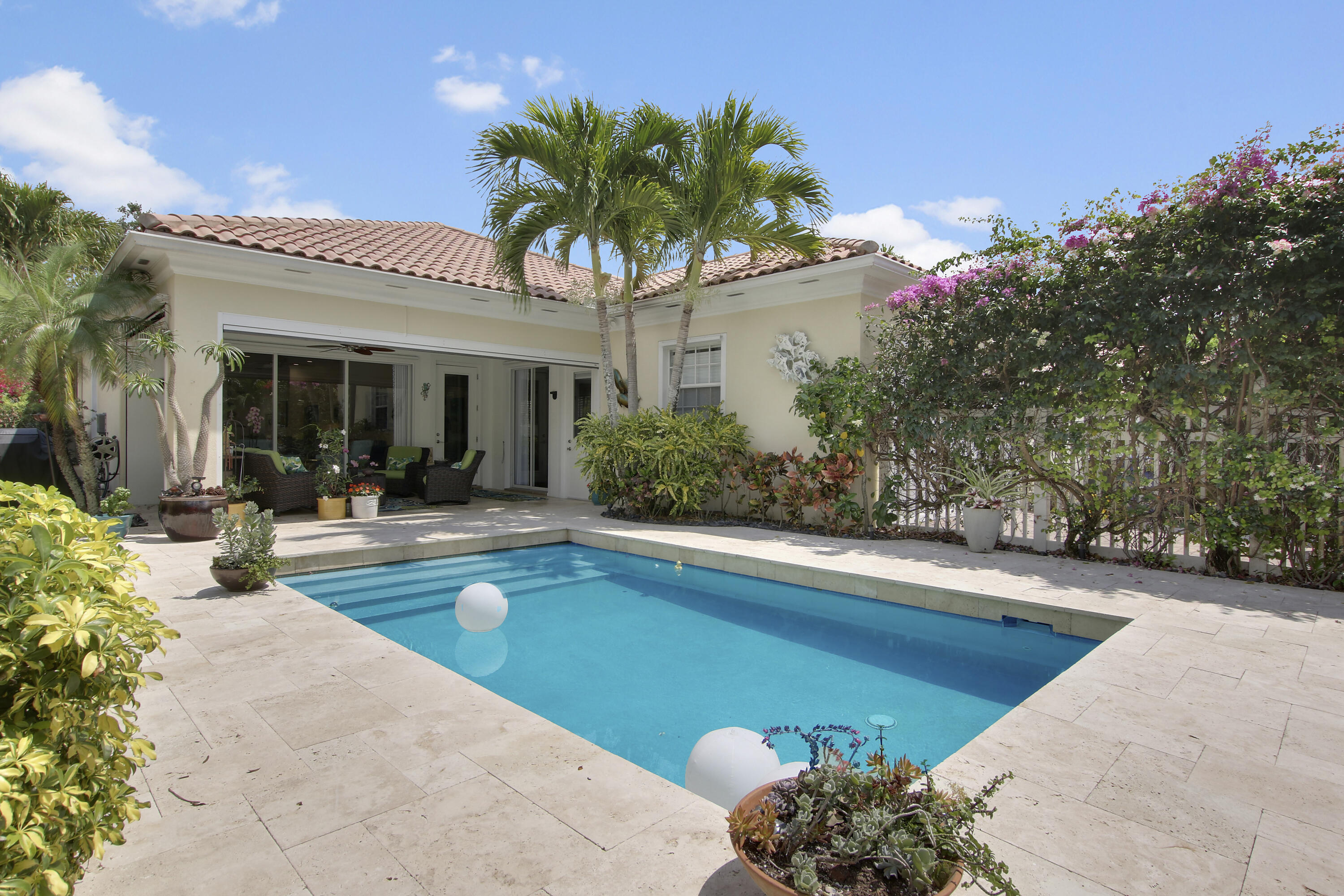 136 Florence Drive Jupiter, FL 33458 - Photo 45 of 51 Sunny Pool Area