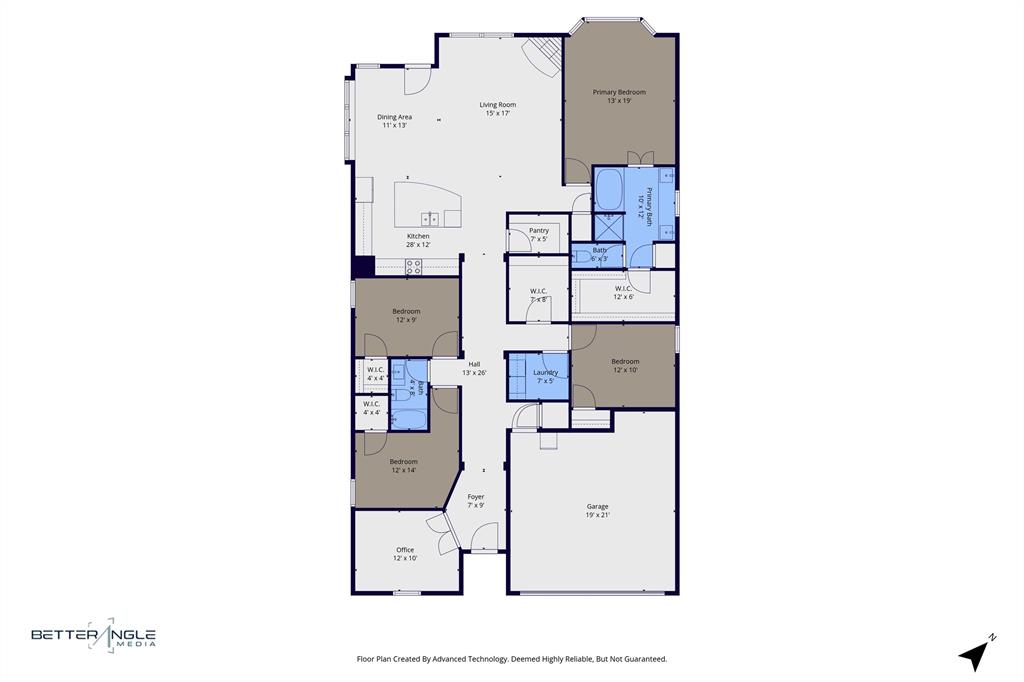 5664 Durst Lane Forney, TX 75126 - Photo 26 of 26 a picture of a floor plan