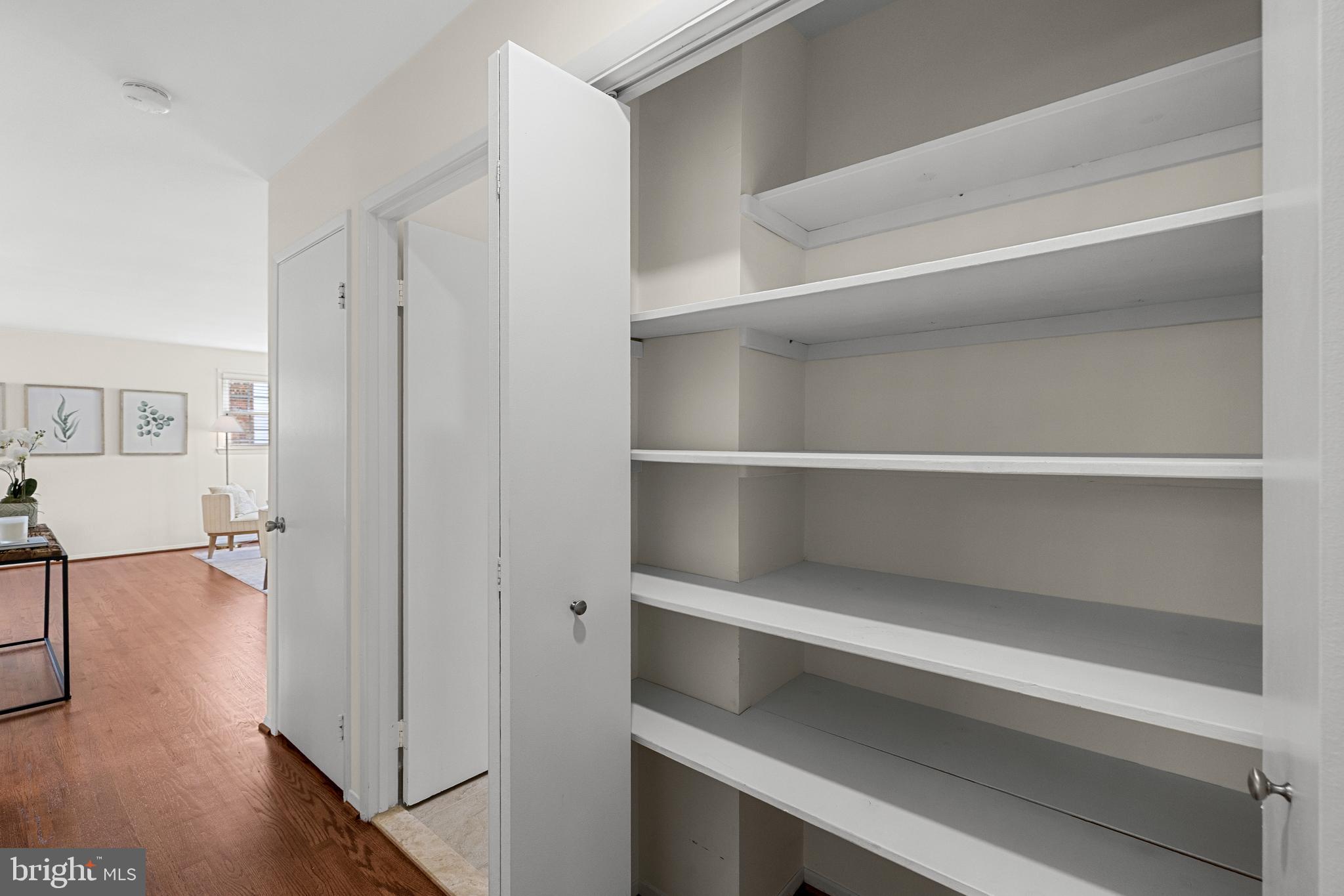 15007 Carlbern Drive Centreville, VA 20120 - Photo 27 of 47 a view of walk in closet with empty racks