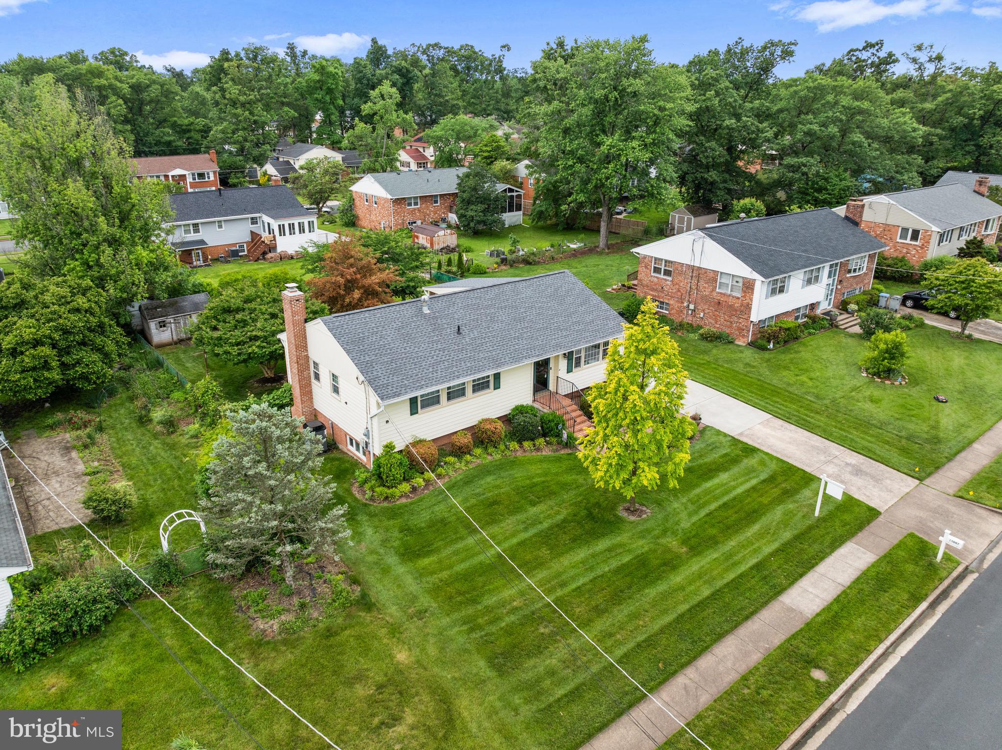 15007 Carlbern Drive Centreville, VA 20120 - Photo 4 of 47 an aerial view of a house