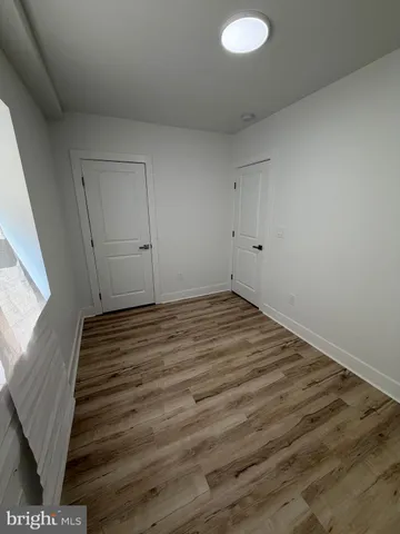 a kitchen with a stove and a microwave