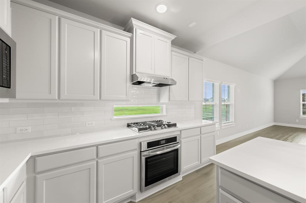620 Red Maple Road Waxahachie, TX 75165 - Photo 16 of 40 a kitchen with cabinets and appliances