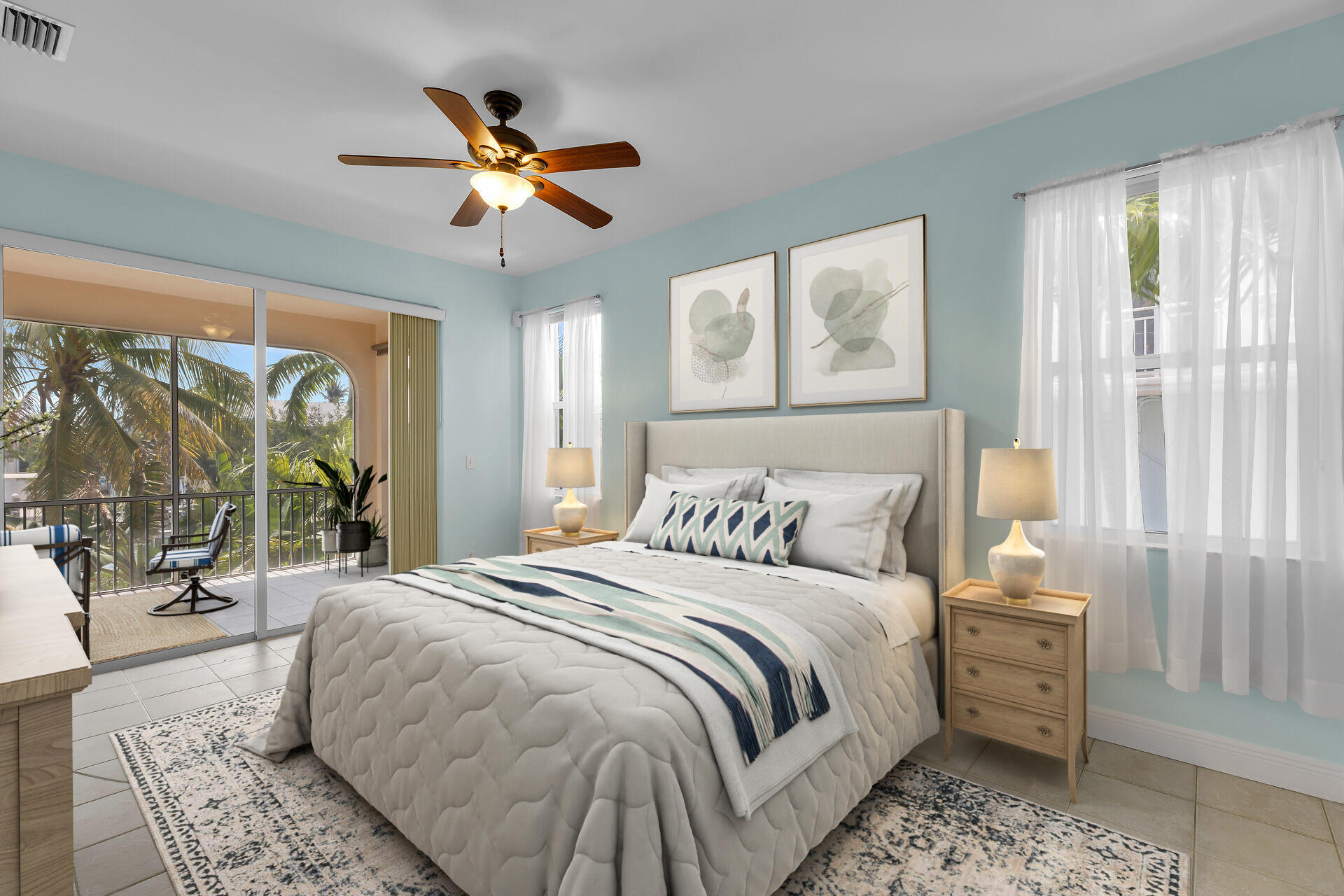 845 Copa D Oro Marathon, FL 33050 - Photo 24 of 41 a bedroom with a large bed and a window