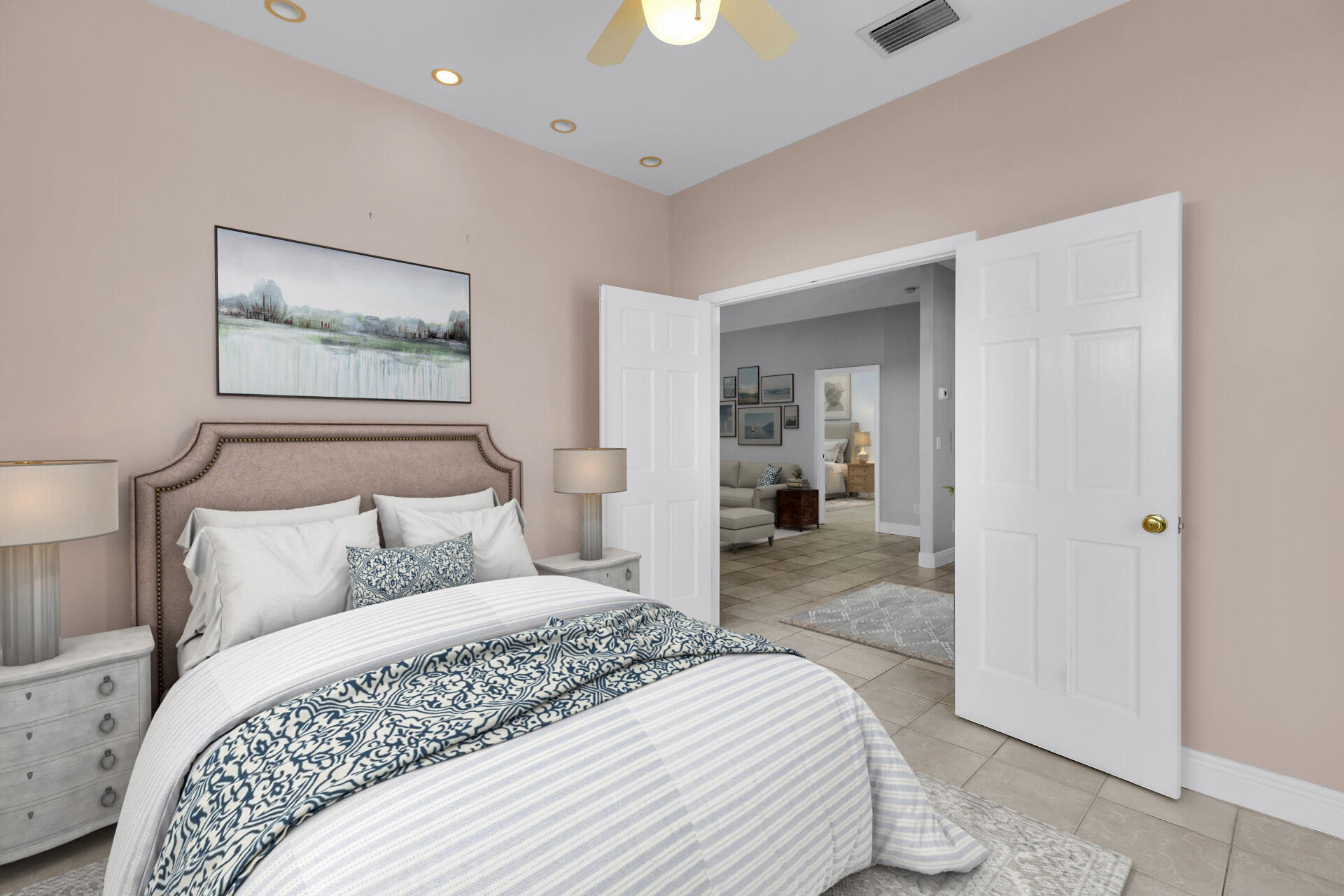 845 Copa D Oro Marathon, FL 33050 - Photo 34 of 41 a bedroom with a bed and a mirror