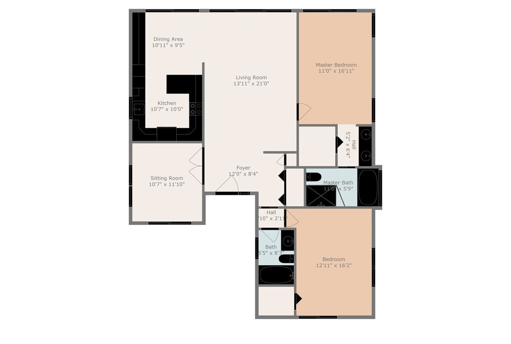 845 Copa D Oro Marathon, FL 33050 - Photo 41 of 41 a upper view of whole floor with a white wall and a large white refrigerator