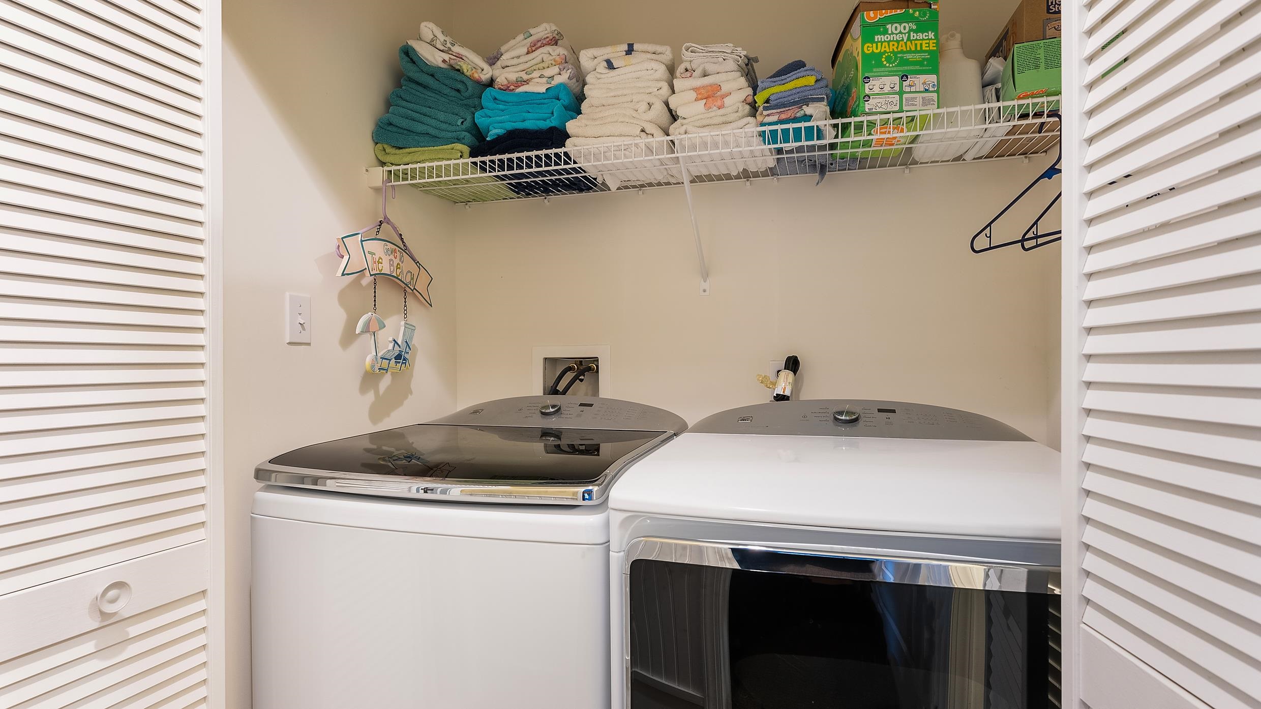 9 78th Street, Unit WEST Sea Isle City, NJ 08243 - Photo 21 of 24 a utility room with dryer and washer