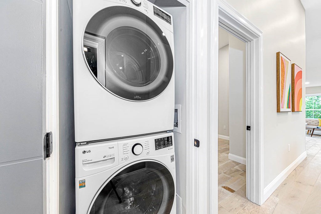 36-38 Johnswood Road Boston, MA 02131 - Photo 38 of 42 a view of entryway with washer and dryer