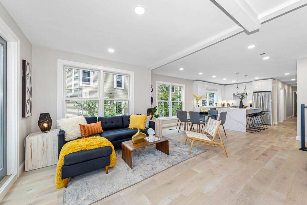 36-38 Johnswood Road Boston, MA 02131 - Photo 6 of 42 a living room with furniture and a large window