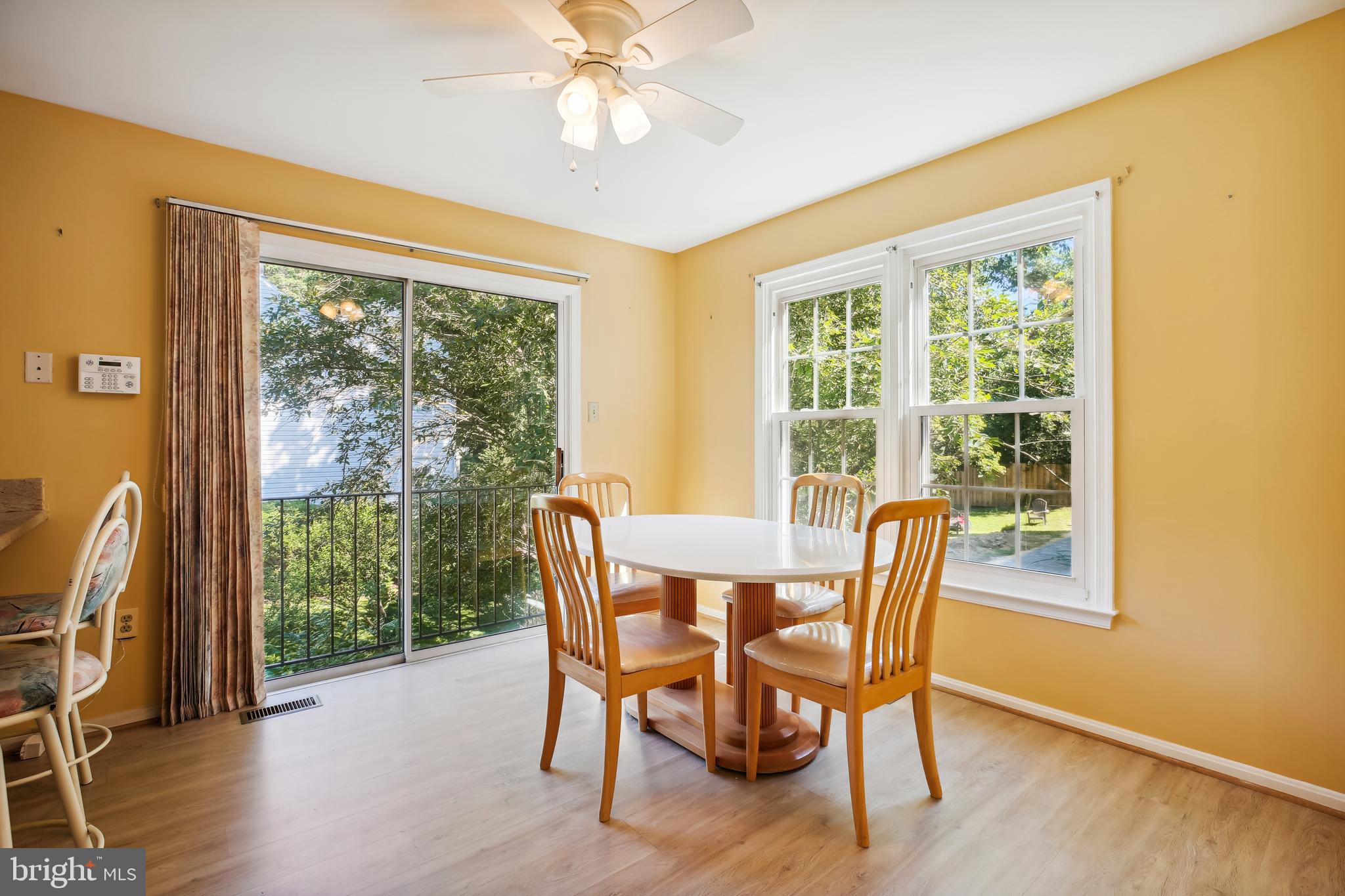 13112 Riviera Terrace Silver Spring, MD 20904 - Photo 13 of 72 Table space in kitchen with Juliet balcony
