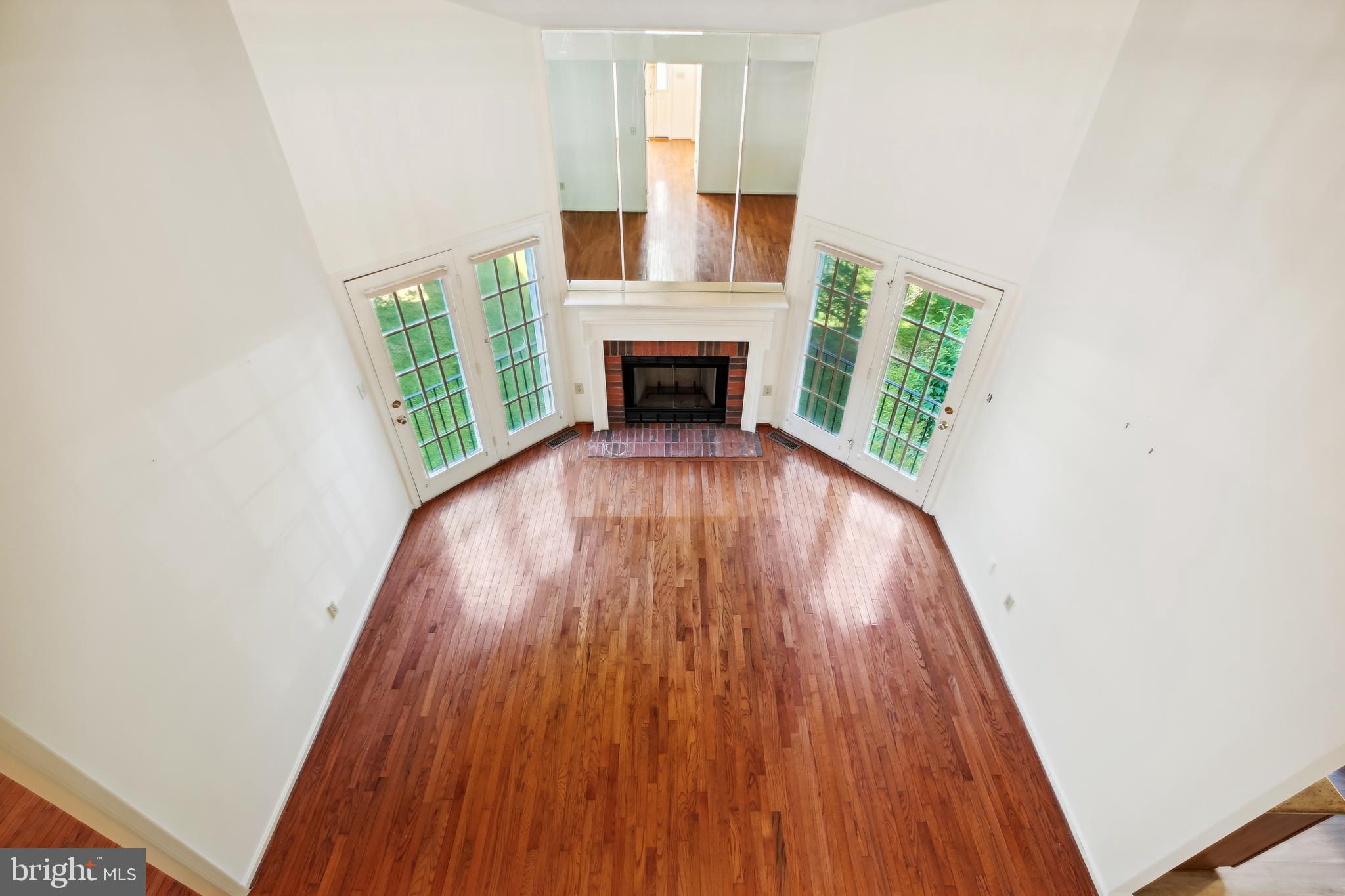 13112 Riviera Terrace Silver Spring, MD 20904 - Photo 20 of 72 Above view of family room w/wood burning fireplace