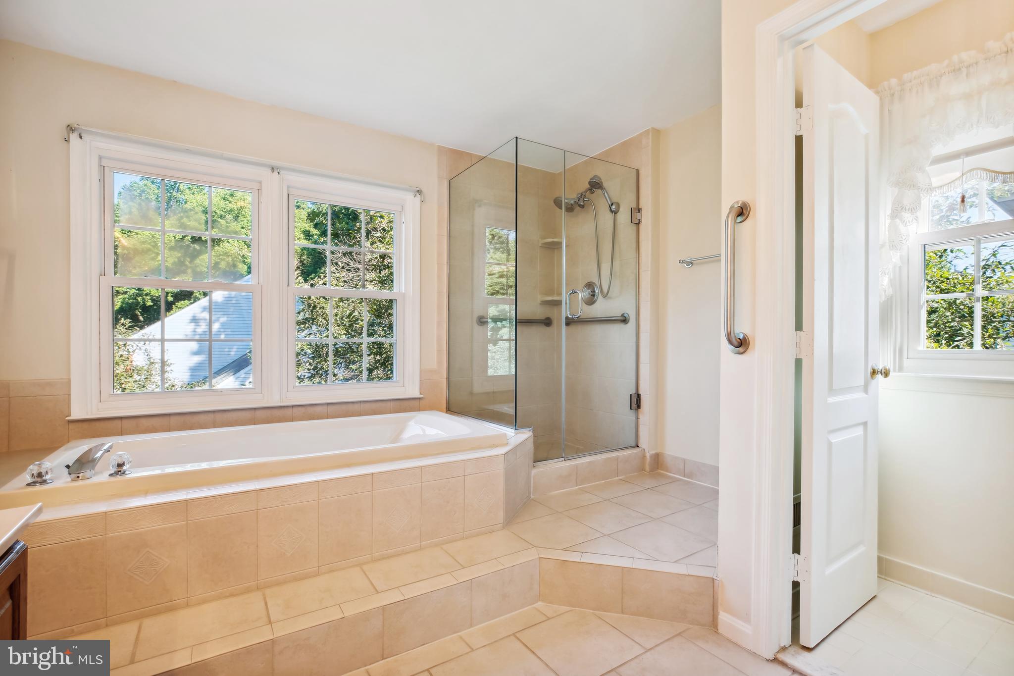 13112 Riviera Terrace Silver Spring, MD 20904 - Photo 34 of 72 Primary bathroom with soaking tub and shower