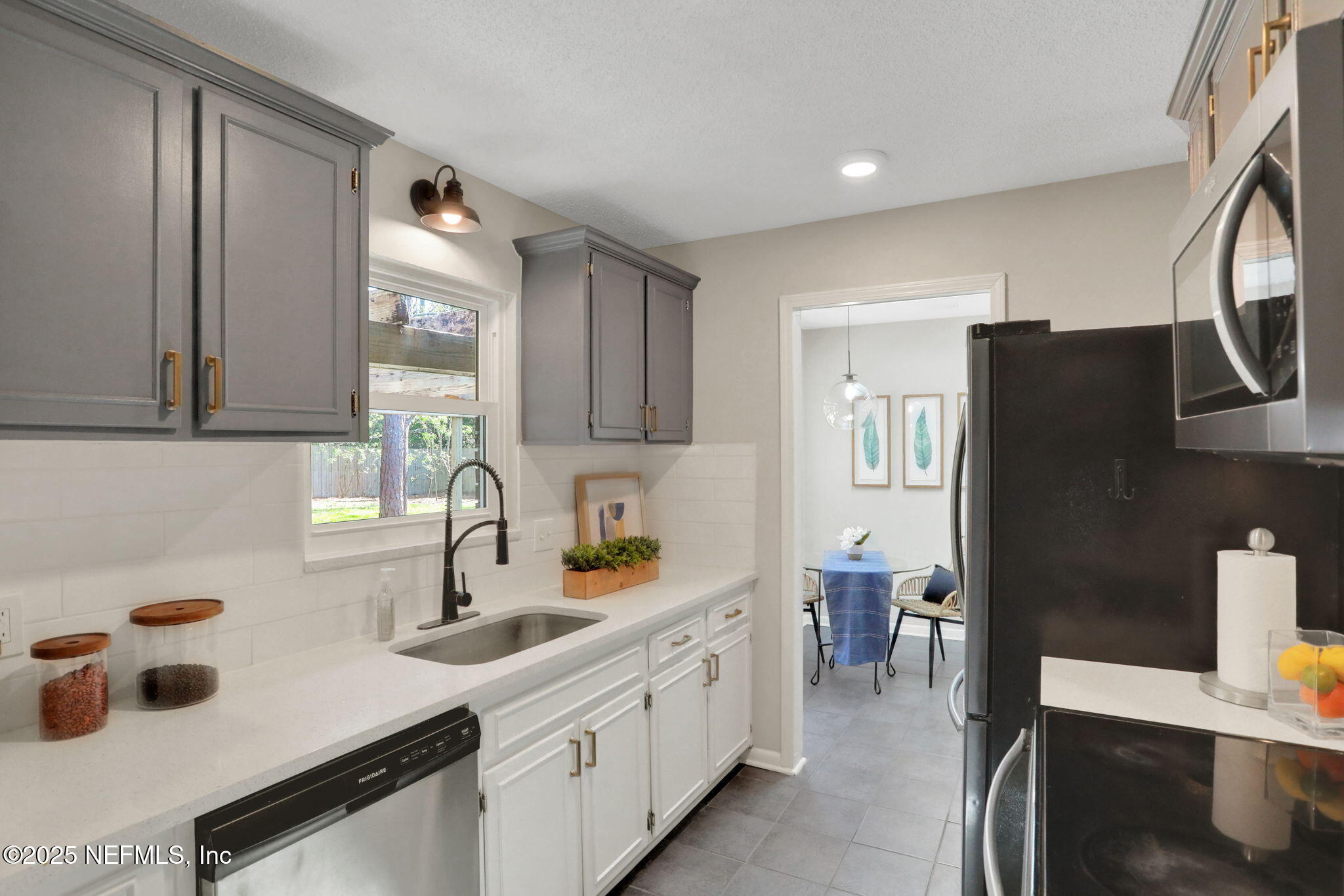 Kitchen with Quartzite Countertops