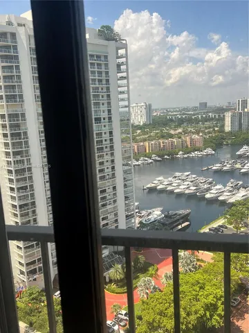 a view of a lake from a window