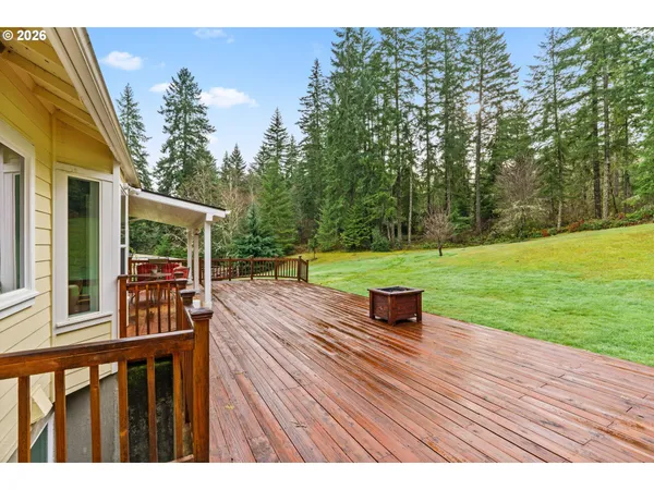 swimming pool view with a seating space