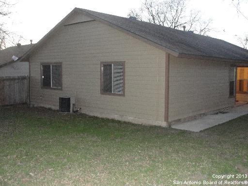 16307 Bitter Creek Street San Antonio, TX 78247 - Photo 12 of 12 a backyard of a house