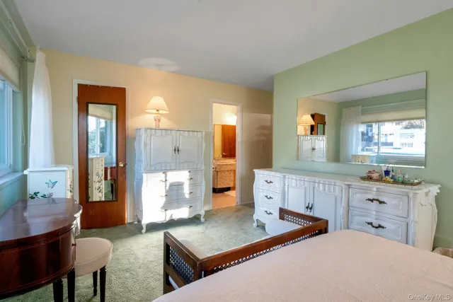 a room with furniture and window