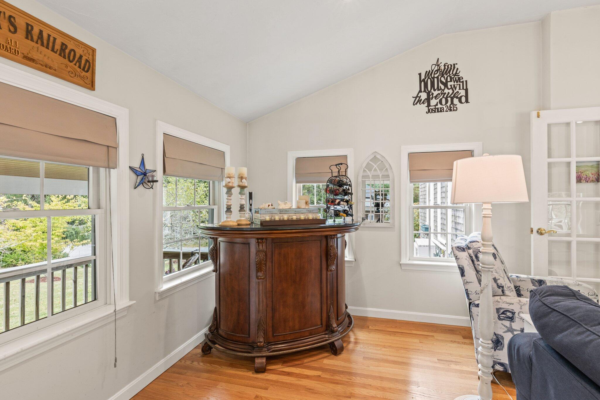 3 Fathom Lane Wareham, MA 02571 - Photo 14 of 57 a view of a dining room with furniture window and outside view