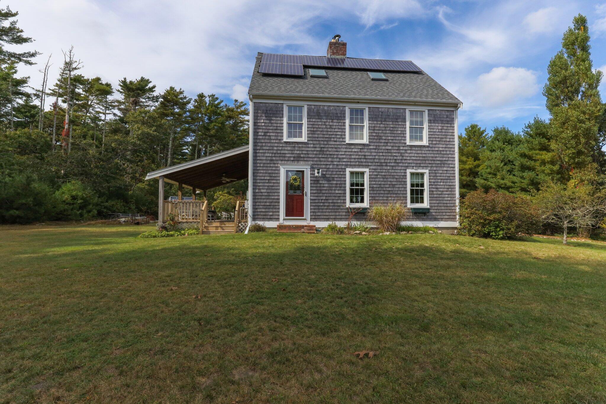 3 Fathom Lane Wareham, MA 02571 - Photo 33 of 57 a front view of a house with a garden