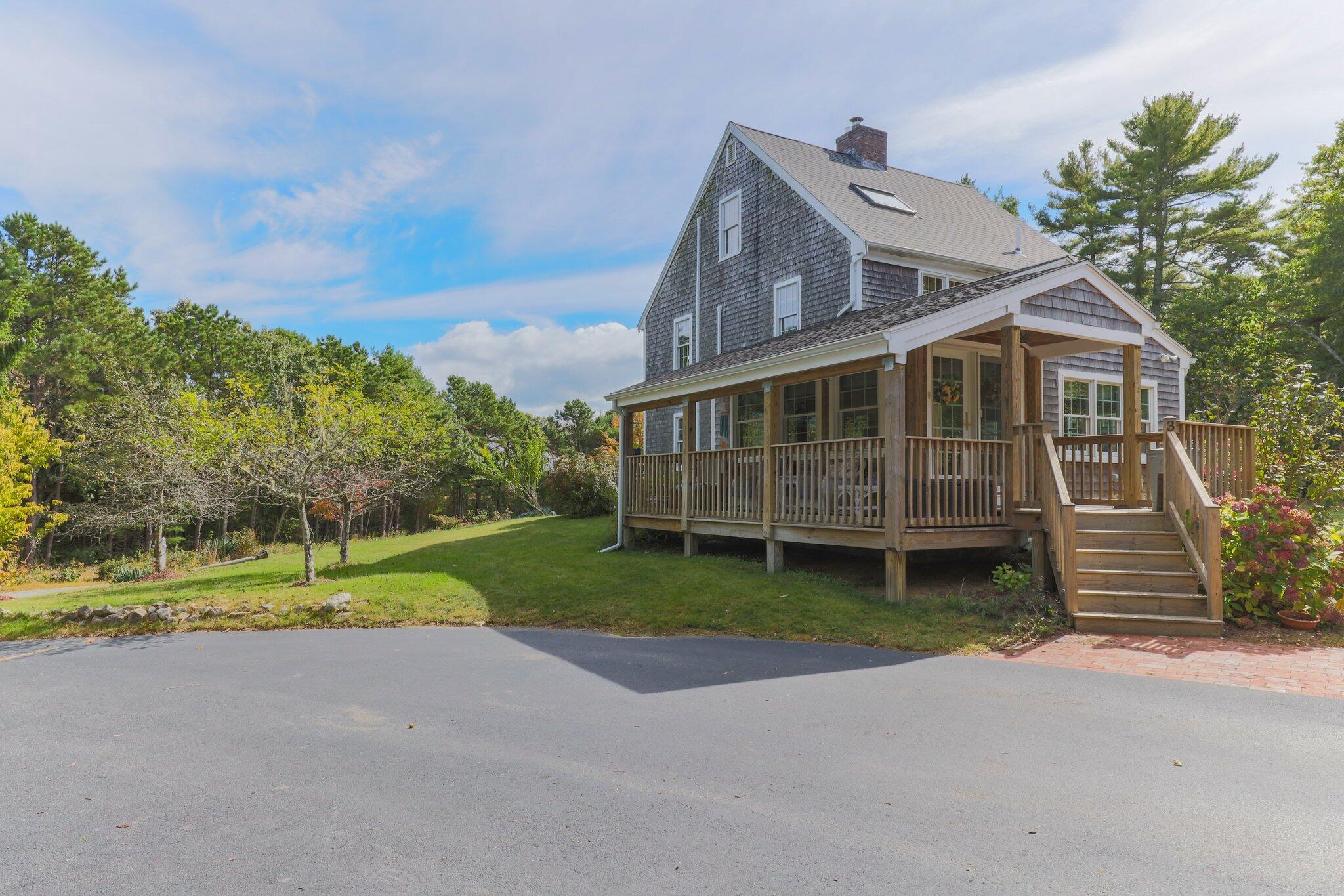 3 Fathom Lane Wareham, MA 02571 - Photo 51 of 57 a view of a house with a yard and fence