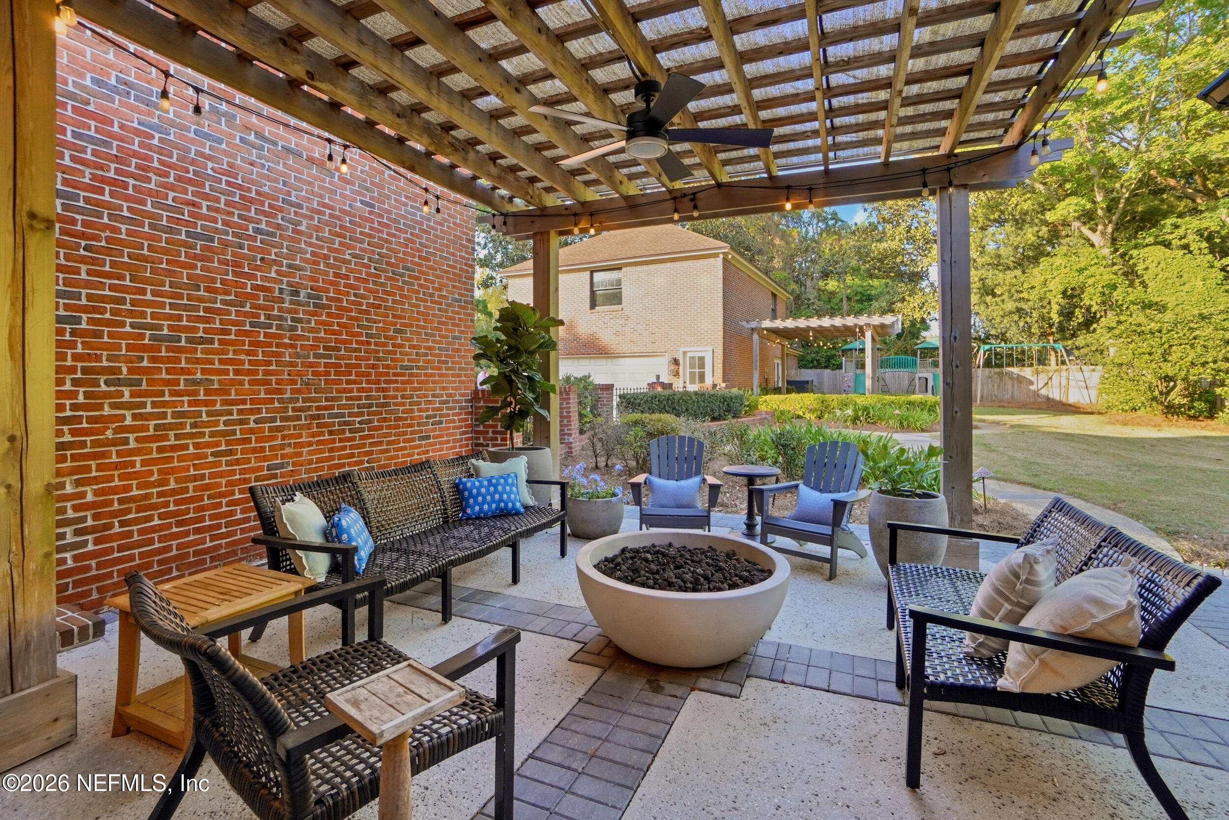 1003 Greenridge Road Jacksonville, FL 32207 - Photo 62 of 95 Pergola off kitchen