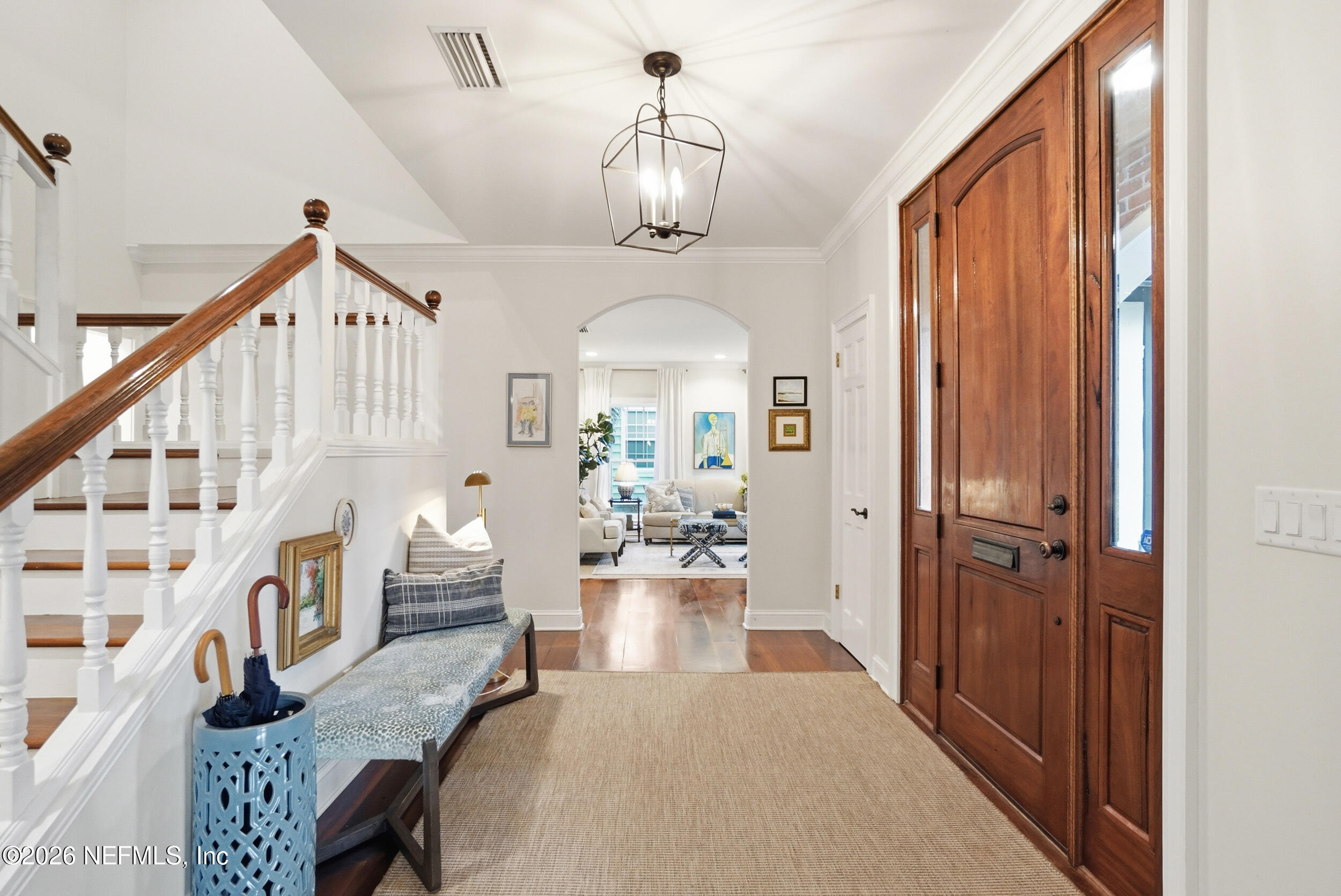 1003 Greenridge Road Jacksonville, FL 32207 - Photo 7 of 95 Wood stairs/staircase