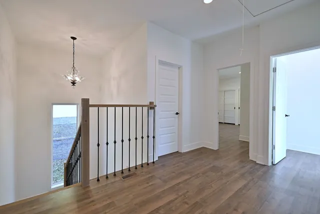 wooden floor in an empty room