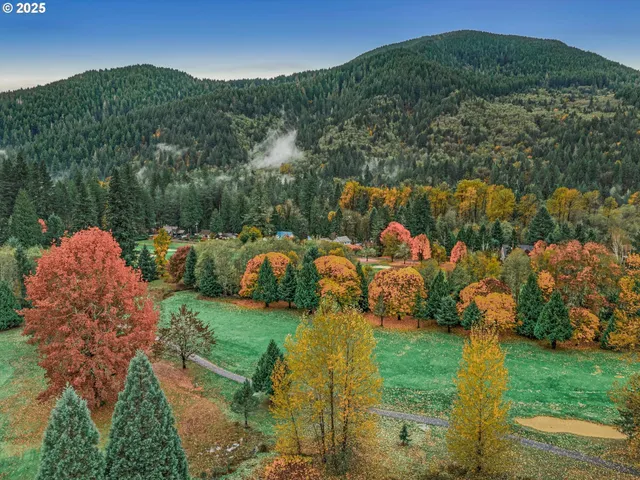 a view of a lake with a mountain in the background