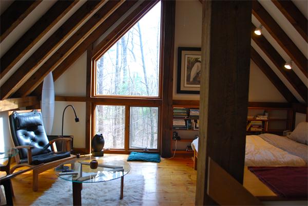 21 Gulf Road Pelham, MA 01002 - Photo 20 of 30 a living room with furniture and a large window
