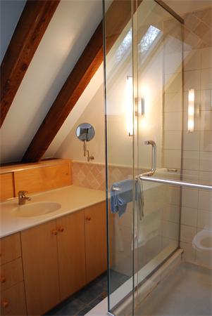 21 Gulf Road Pelham, MA 01002 - Photo 23 of 30 a bathroom with a shower and a sink